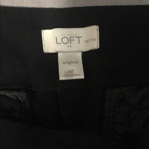 Loft dress pants in black